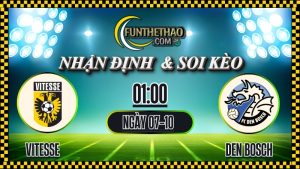 Nhận định Vitesse vs Den Bosch – Soi kèo Eerste Divisie hôm nay (07/10/2025)