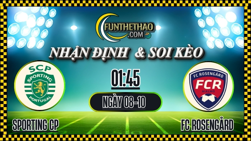 Nhận định Sporting CP Women vs FC Rosengård Women – Soi kèo UEFA Women's Europa Cup hôm nay (08/10/2025)
