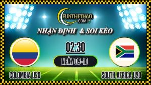 Nhận định Colombia U20 vs South Africa U20 – Soi kèo FIFA U20 World Cup hôm nay (09/10/2025)