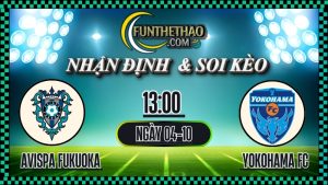 Nhận định Avispa Fukuoka vs Yokohama FC – Soi kèo J1 League hôm nay (04/10/2025)