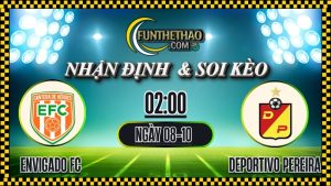 Nhận định Envigado FC vs Deportivo Pereira – Soi kèo Copa BetPlay Dimayor hôm nay (08/10/2025)