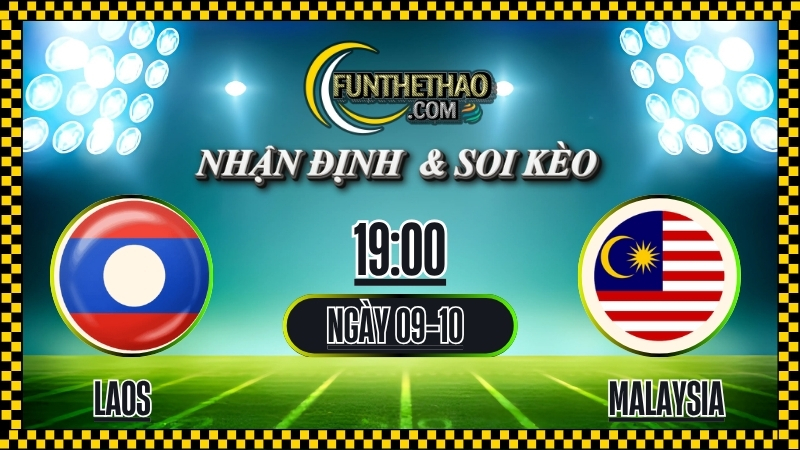 Nhận định Lào vs Malaysia – Soi kèo AFC Asian Cup 2027 Qualification hôm nay (09/10/2025)